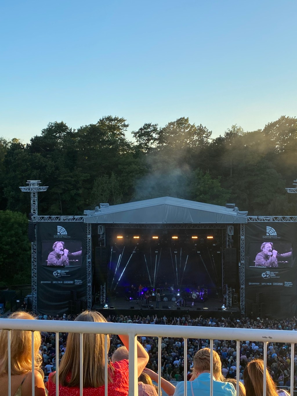 Gig number 1 – Elbow, Scarborough Open Air Theatre. July 9,&nbsp;2022